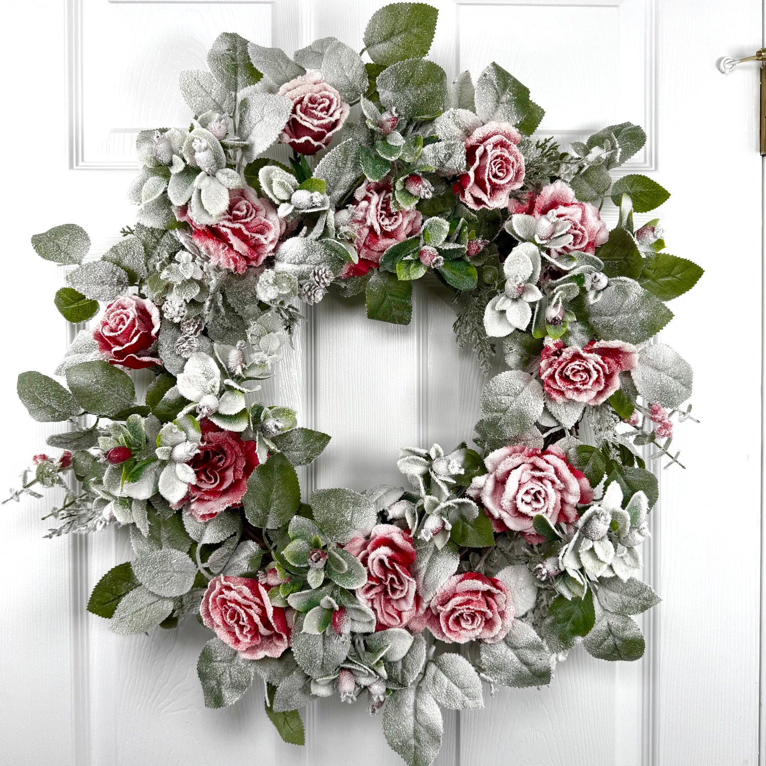 Red Rose Wreath Kit