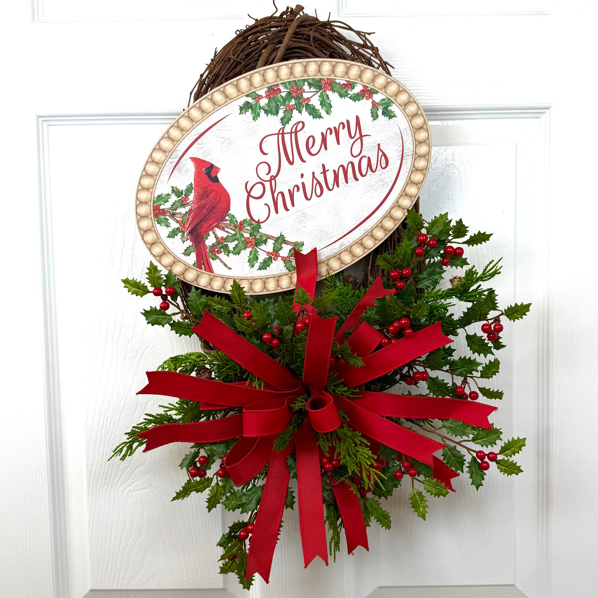 Red Cardinal Holly Kit