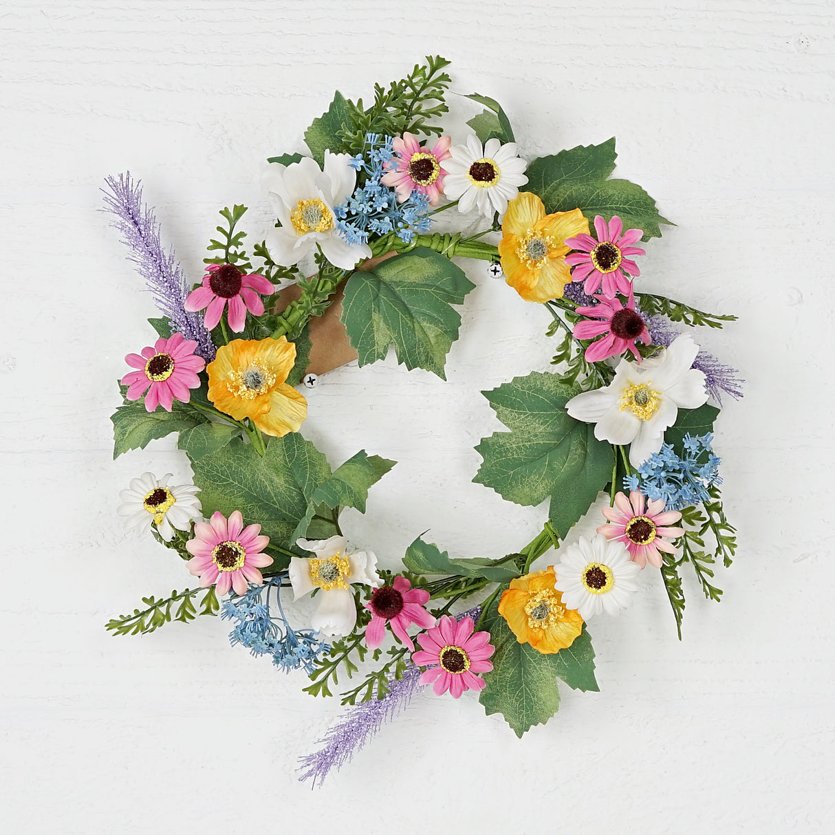 Mixed Summer Wildflower Wreath (14")