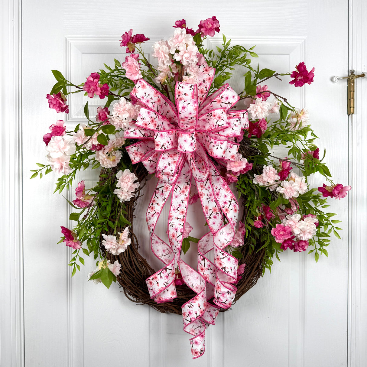 Cherry Blossom Wreath (Completed Design)