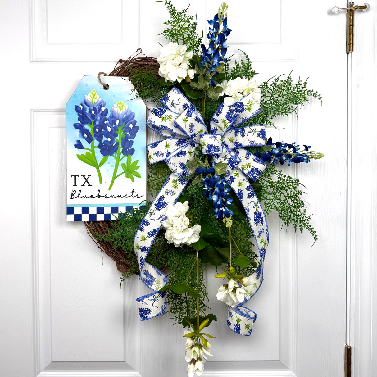 Blue Bonnet Wreath Kit