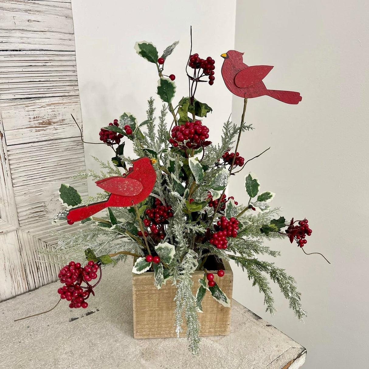 24" Wp Mini Grape Berry Cluster Leaf Spray