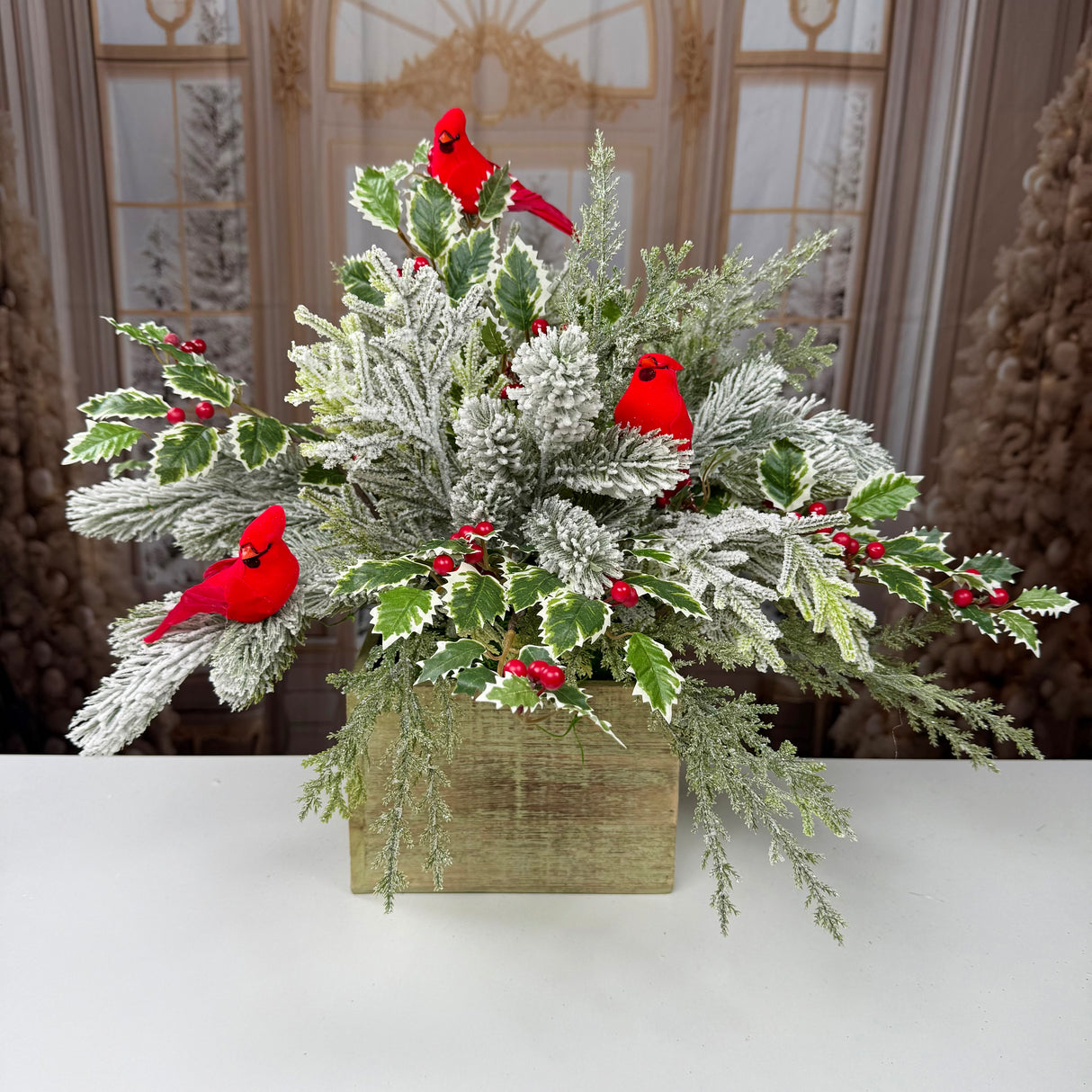 Cardinal Centerpiece Kit