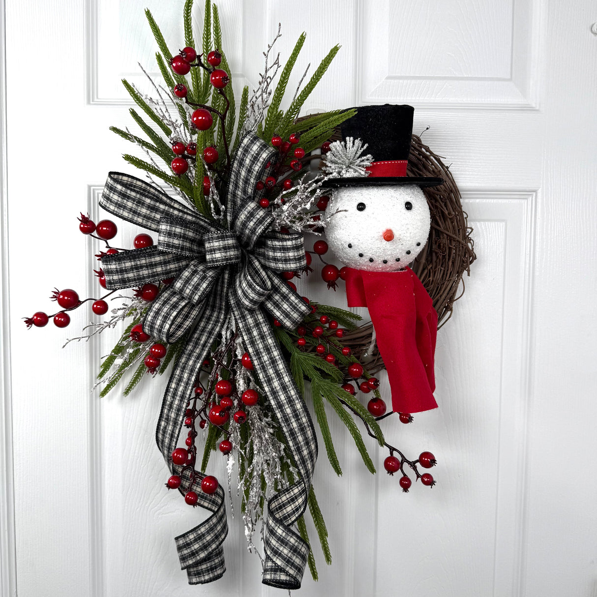Snowy Twig Berry Wreath Kit