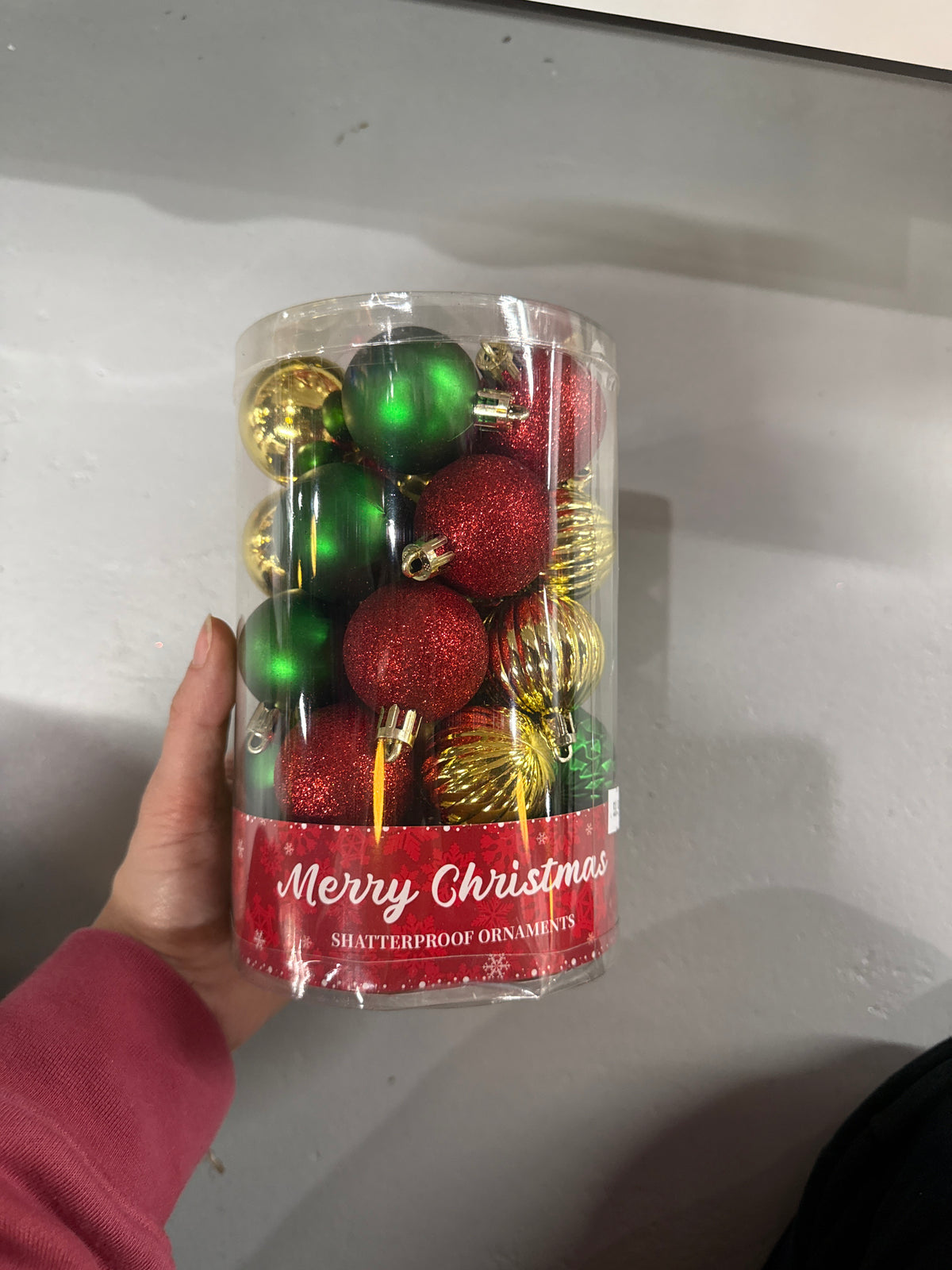 40MM(1.57") Balls 34PK (Red/Gold/Green)