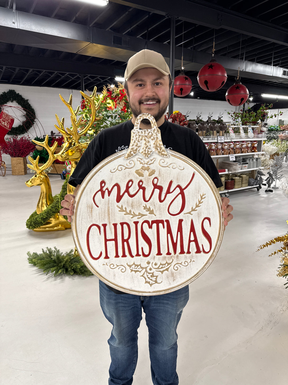 Giant Ornament Sign Wreath Kit