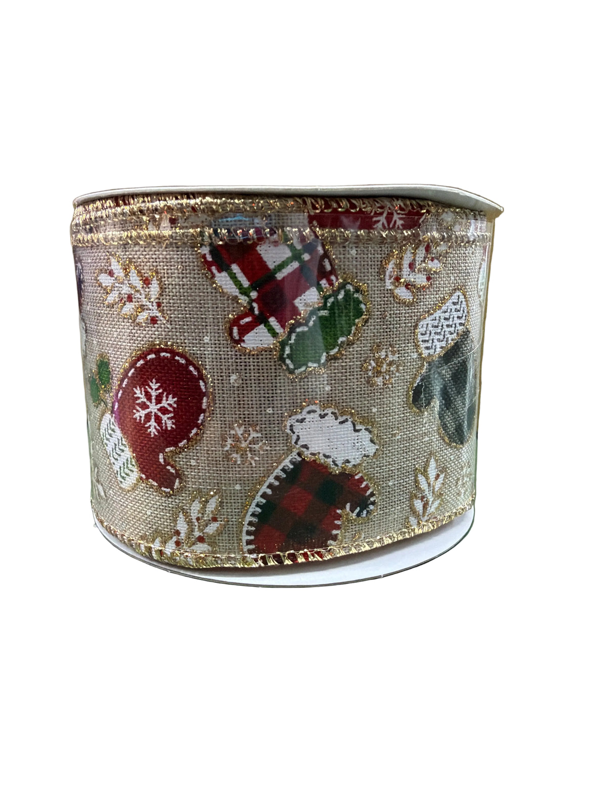 2.5” Winter Mittens Ribbon