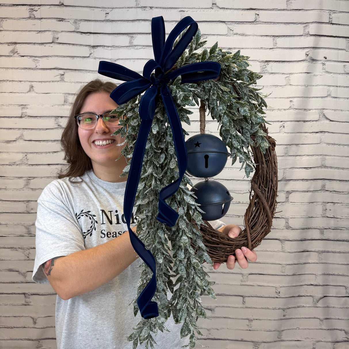 Blue Bell Wreath Kit