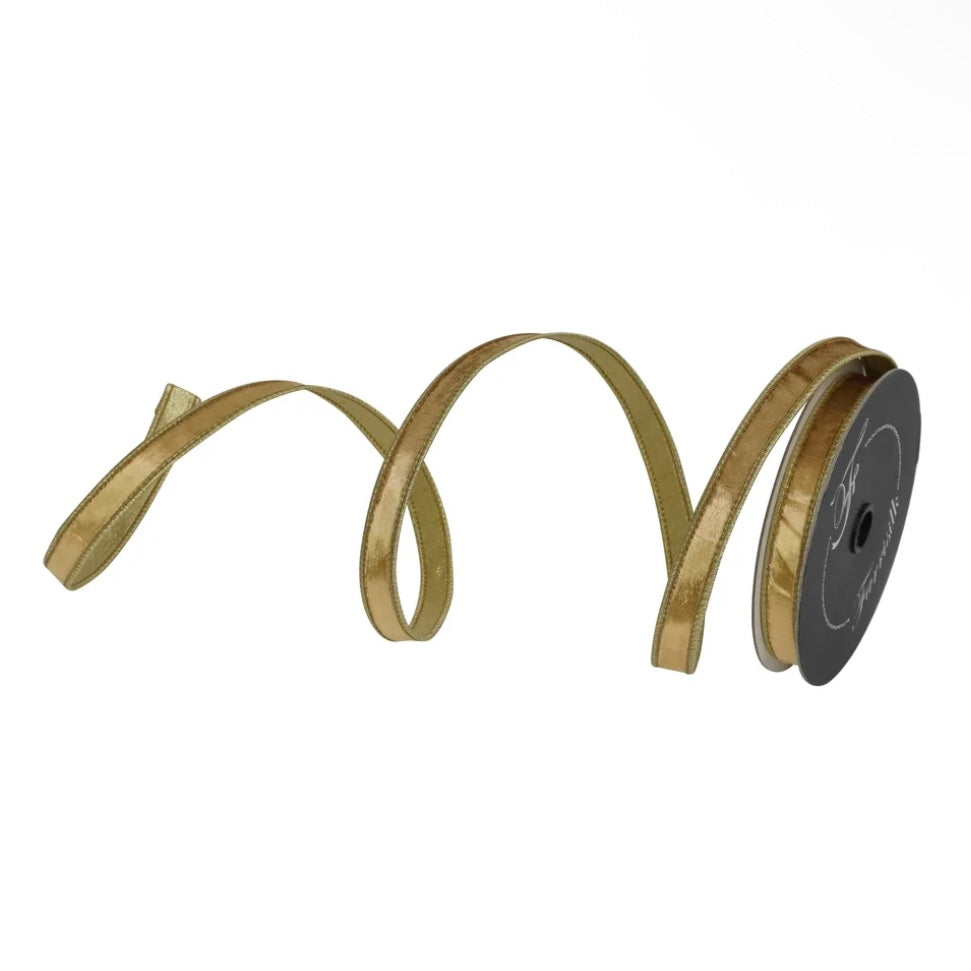 1” Flashy Velvet (Gold) Farrisilk
