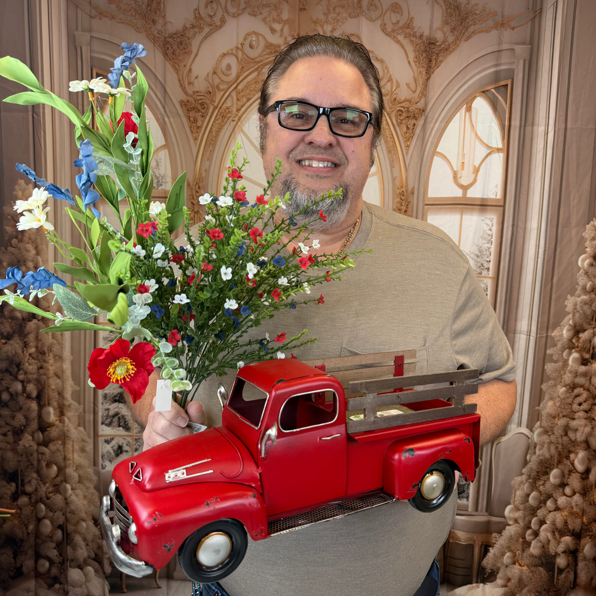 Red Patriotic Truck Kit