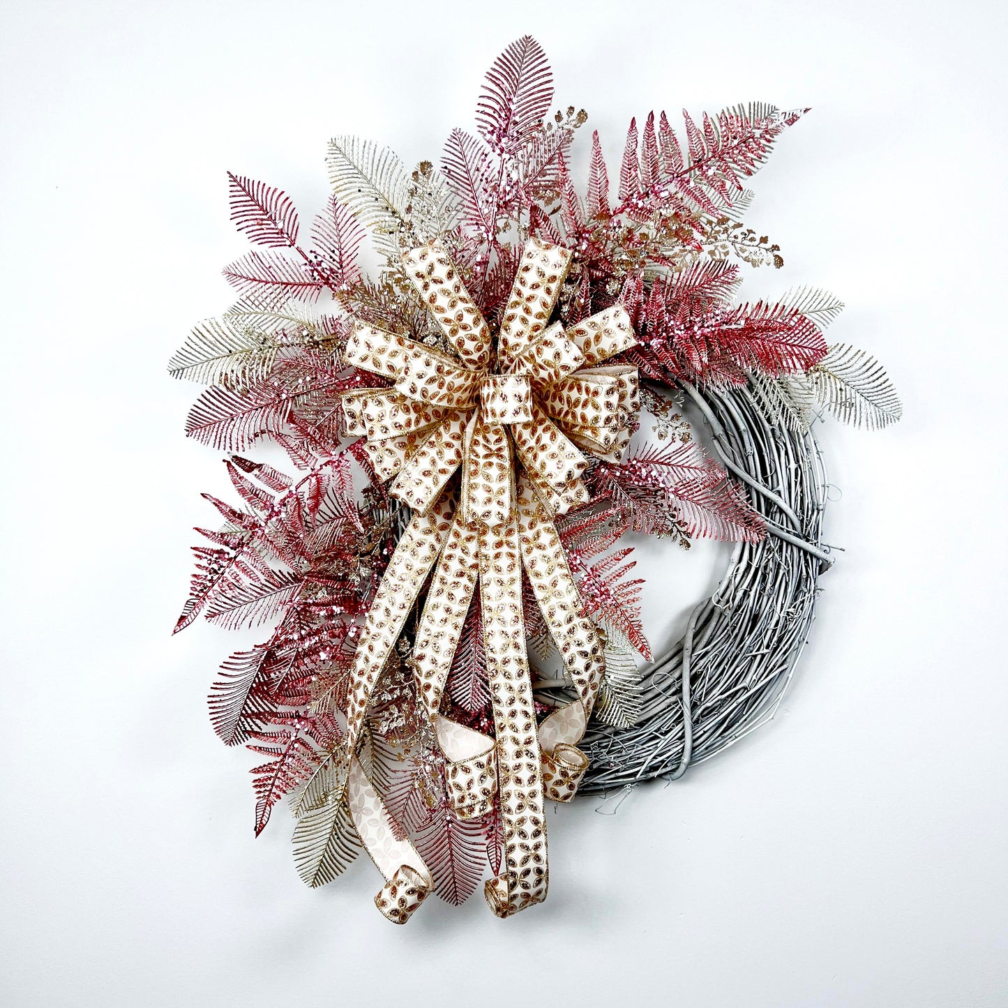 Rose Gold Metallic Wreath Kit