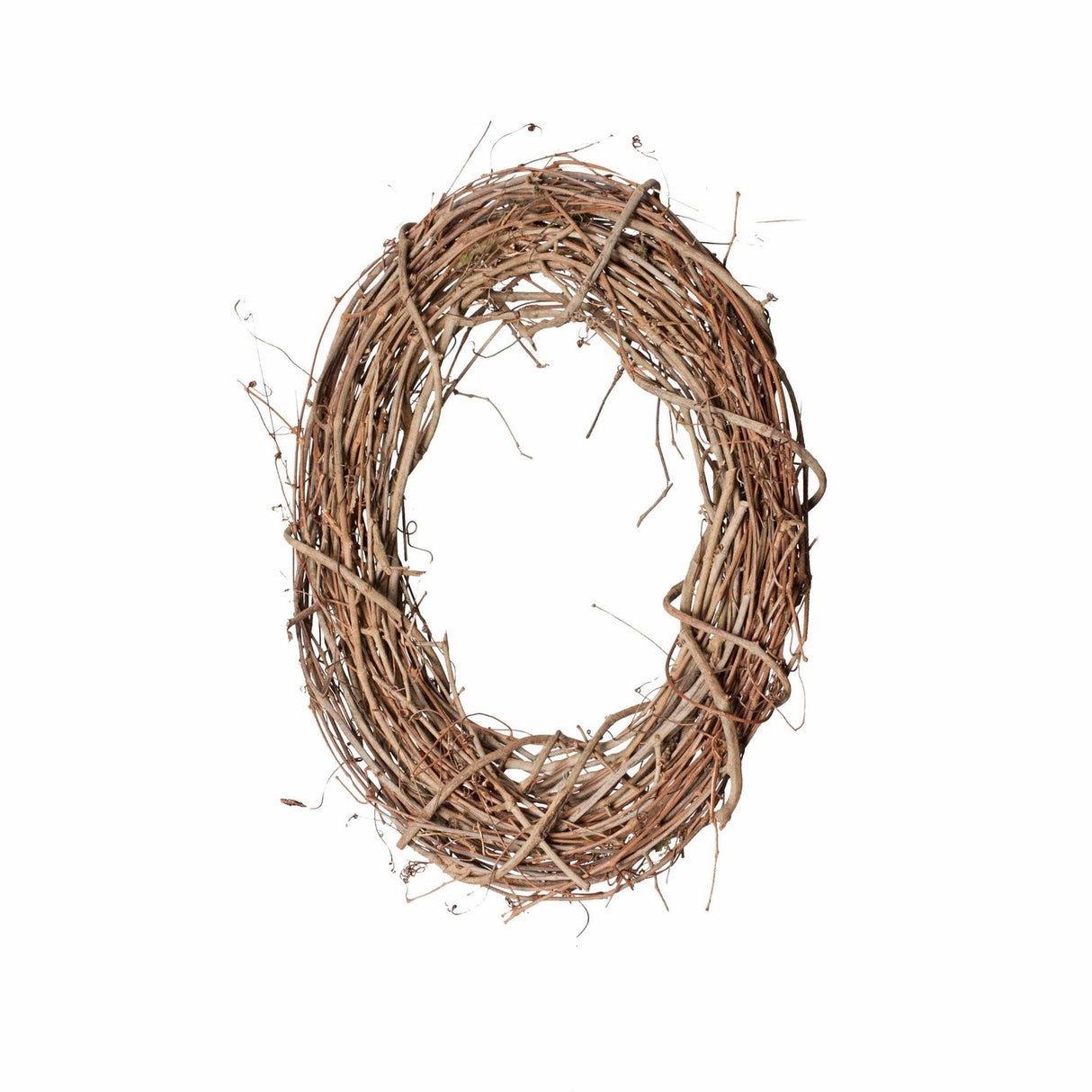 Fall Green & Orange Fern Wreath Kit
