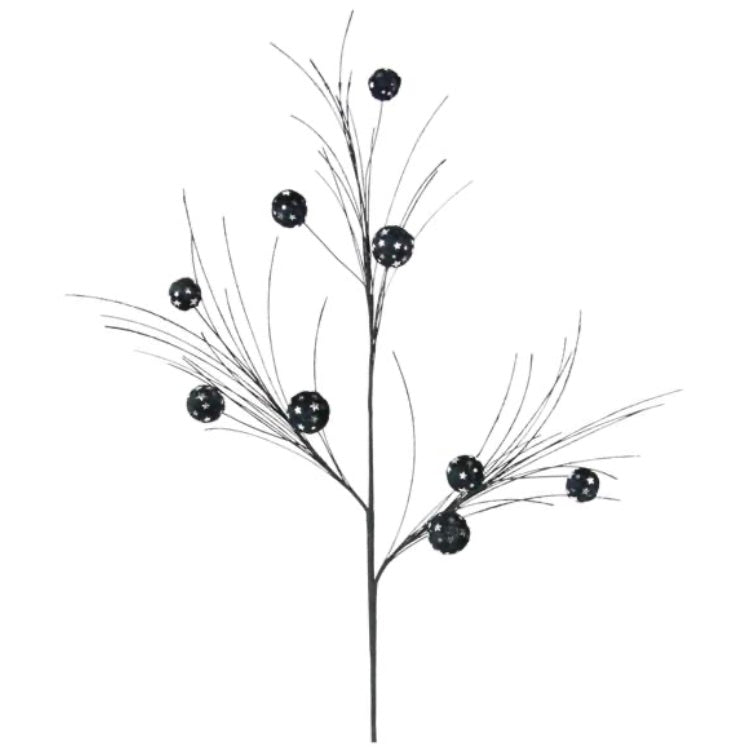 31"L Star Fabric Balls/Grass Spray