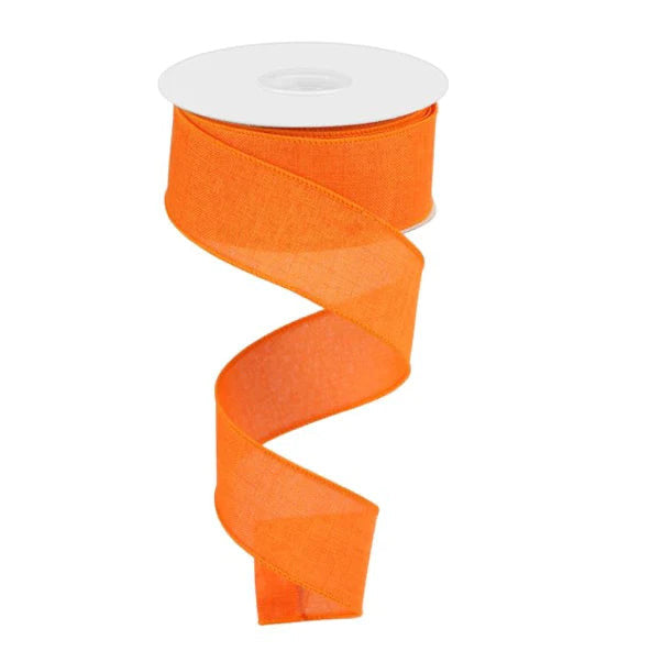 1.5"X10yd Royal Burlap (Orange)