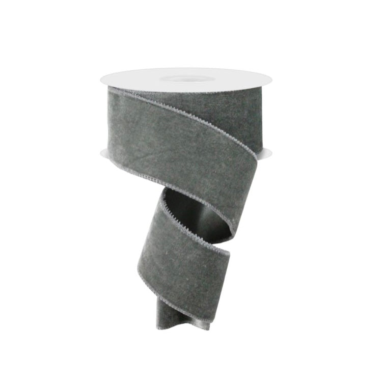 2.5" x 10yd Deluxe Velvet/Satin Backing