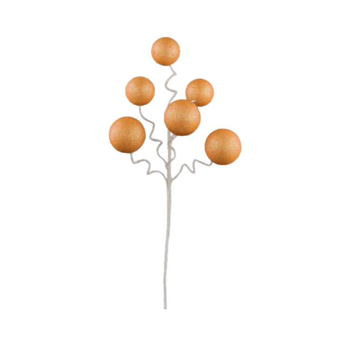 19"L Glitter Ball Spray