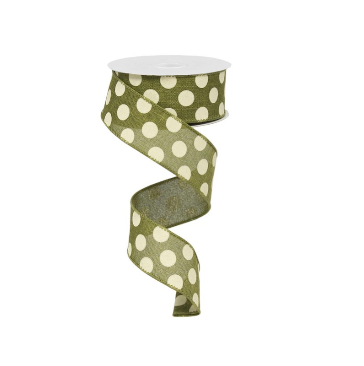 1.5" x 10yd Medium Multi Dots