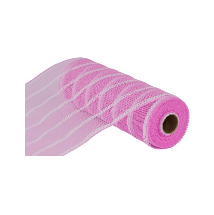 10" x 10yd Vertical Wide Stripe Mesh