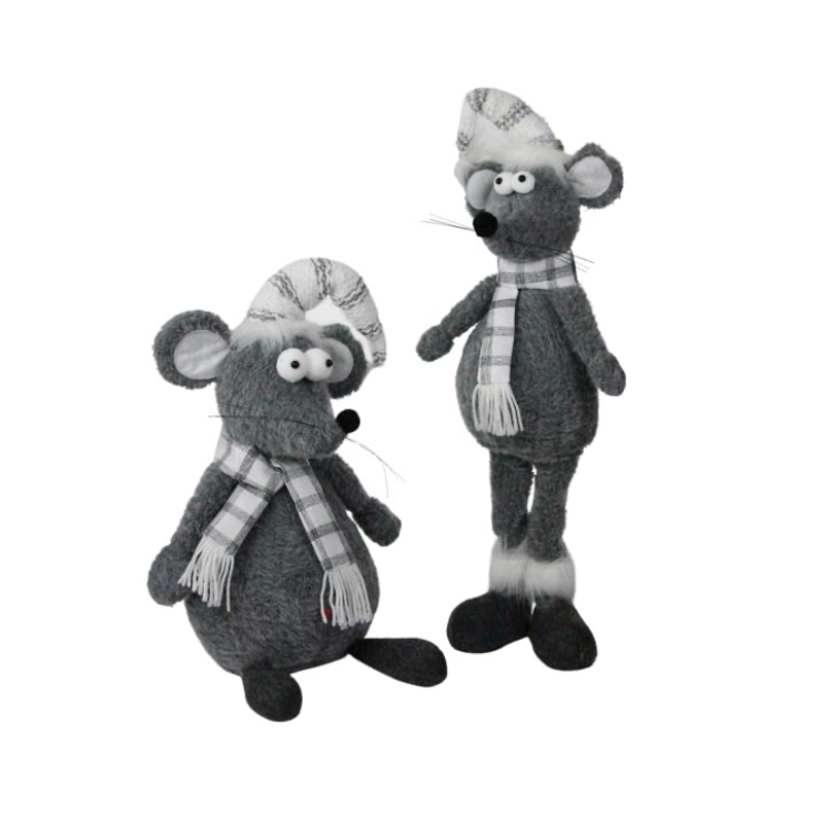 19.75-24.75"H Winter Mouse