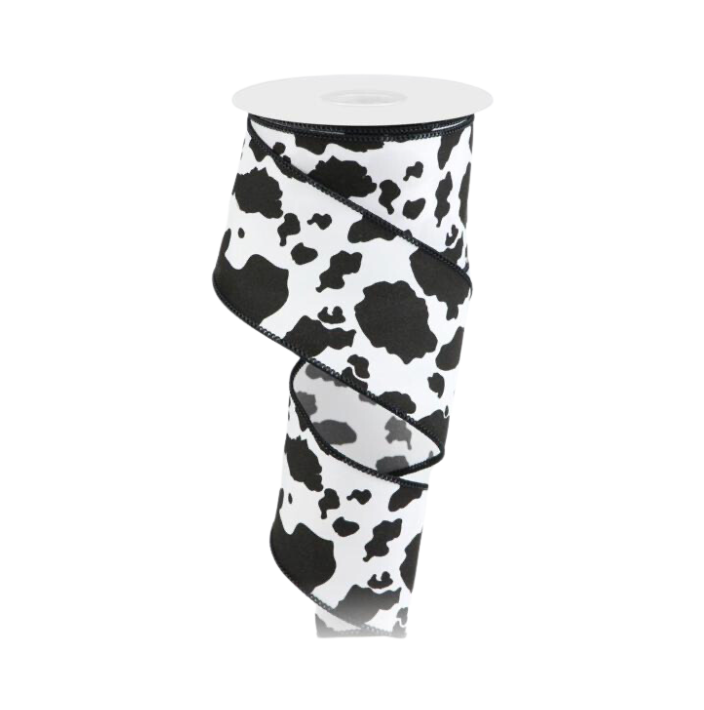 Black & White Cow Wreath Kit