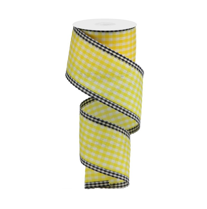 2.5" X 10Yd Gingham Check/Edge