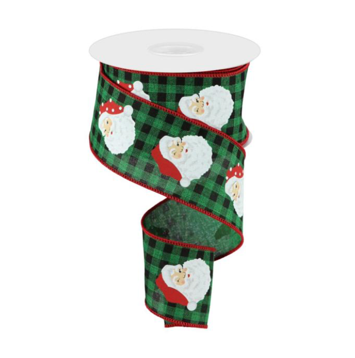 2.5" X 10Yd Vertical Santa Heads/Check