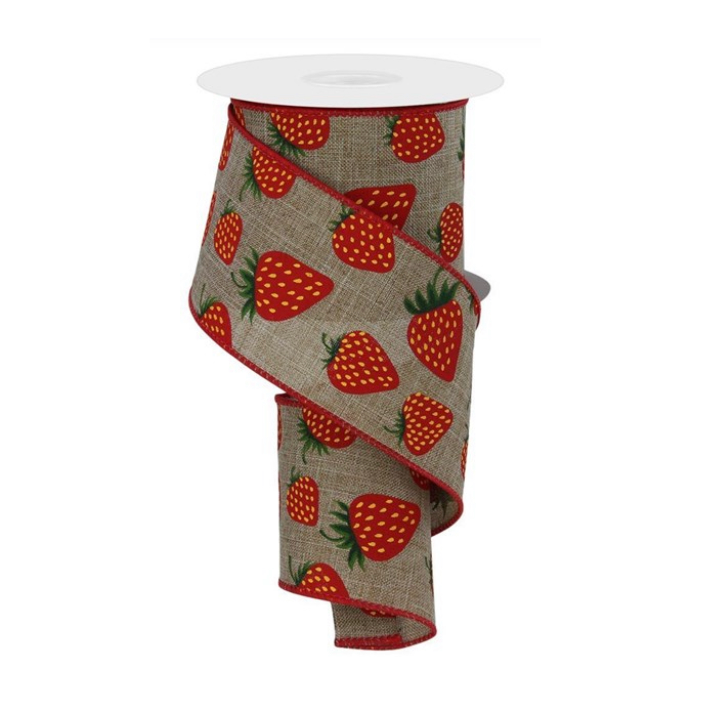 2.5"X10Yd Strawberries