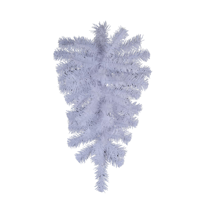 24" Teardrop, 55 Tips (White)