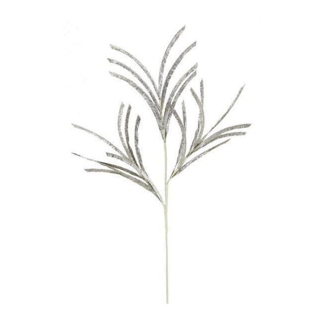 31"L Glitter/Paper Grass Spray