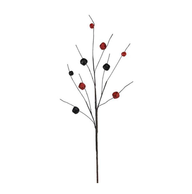 31"L Jingle Bell Spray