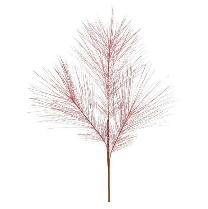 37"L Metallic Pine Needle Spray