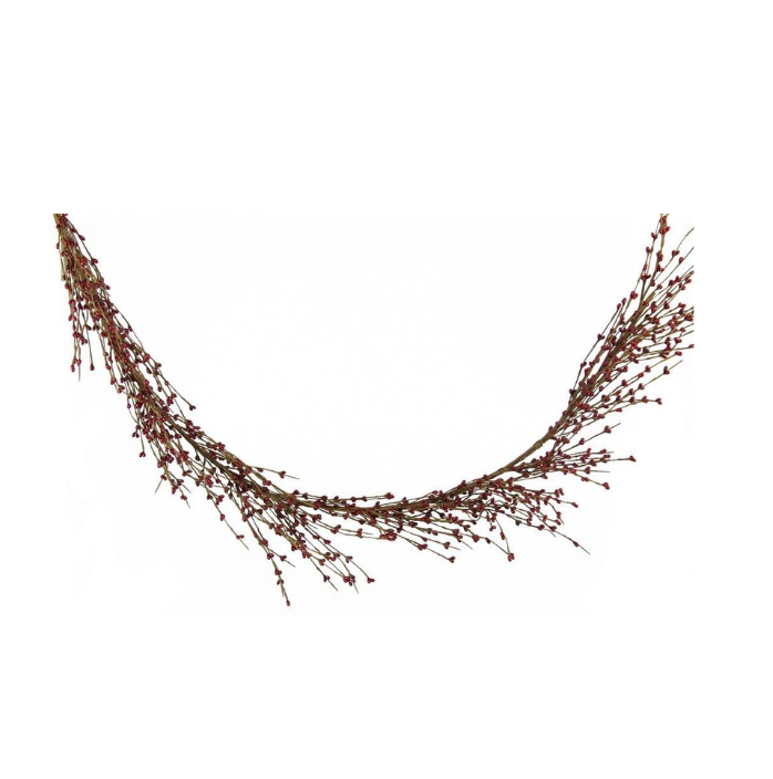 5' Pip Garland Red