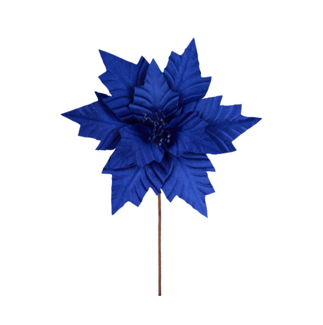 12"Dia x 18"L Poinsettia Stem