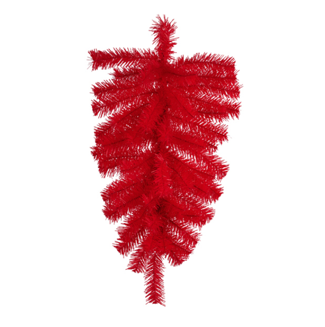 24" Teardrop, 55 Tips Red