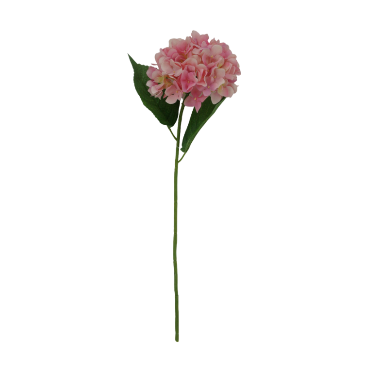 26" Single Hydrangea Spray (Pink)