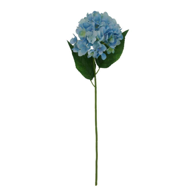 26" Single Hydrangea Spray (Blue)