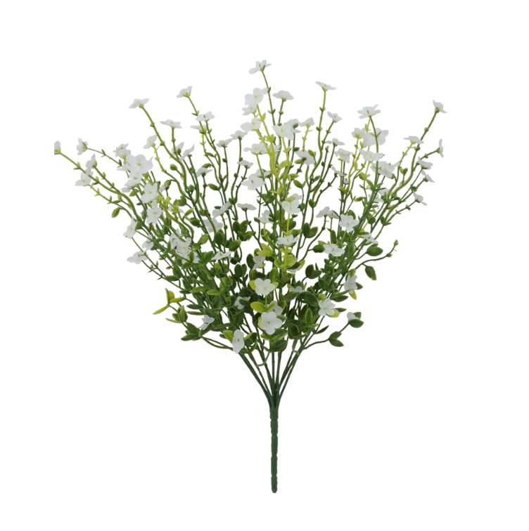 17.5" Mixed Forget Me Not (White)
