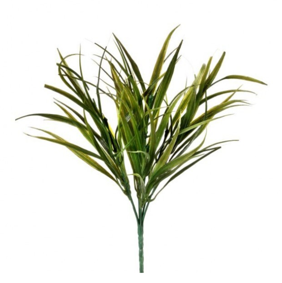 14" Vanilla Grass Bush