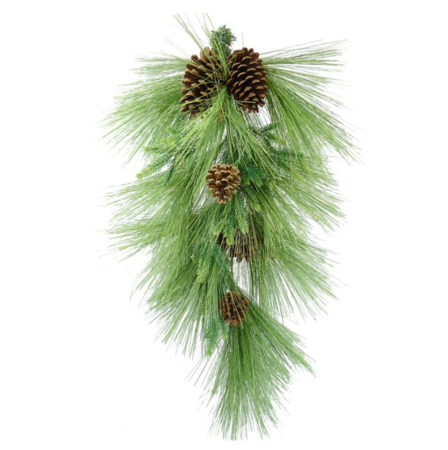 30" Long Needle Pine Teardrop