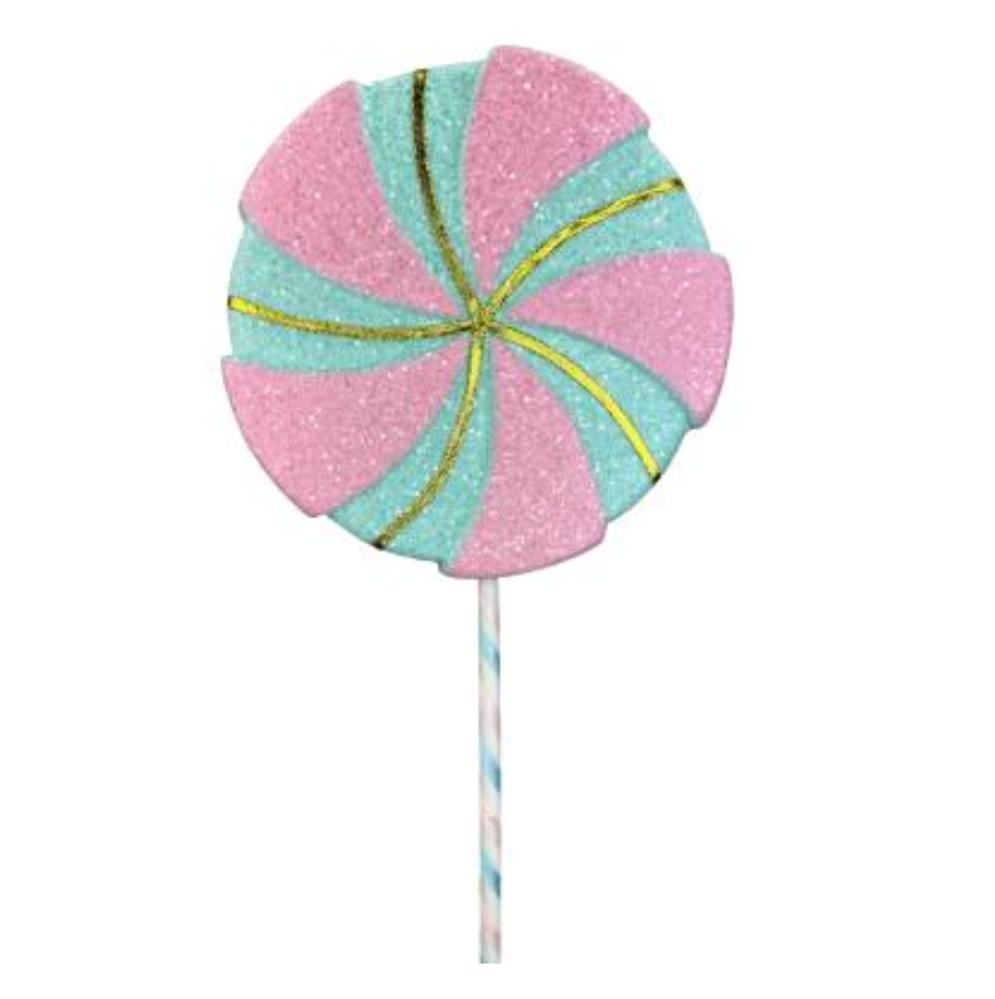 26" Lollipop Spray (Mint/Green)
