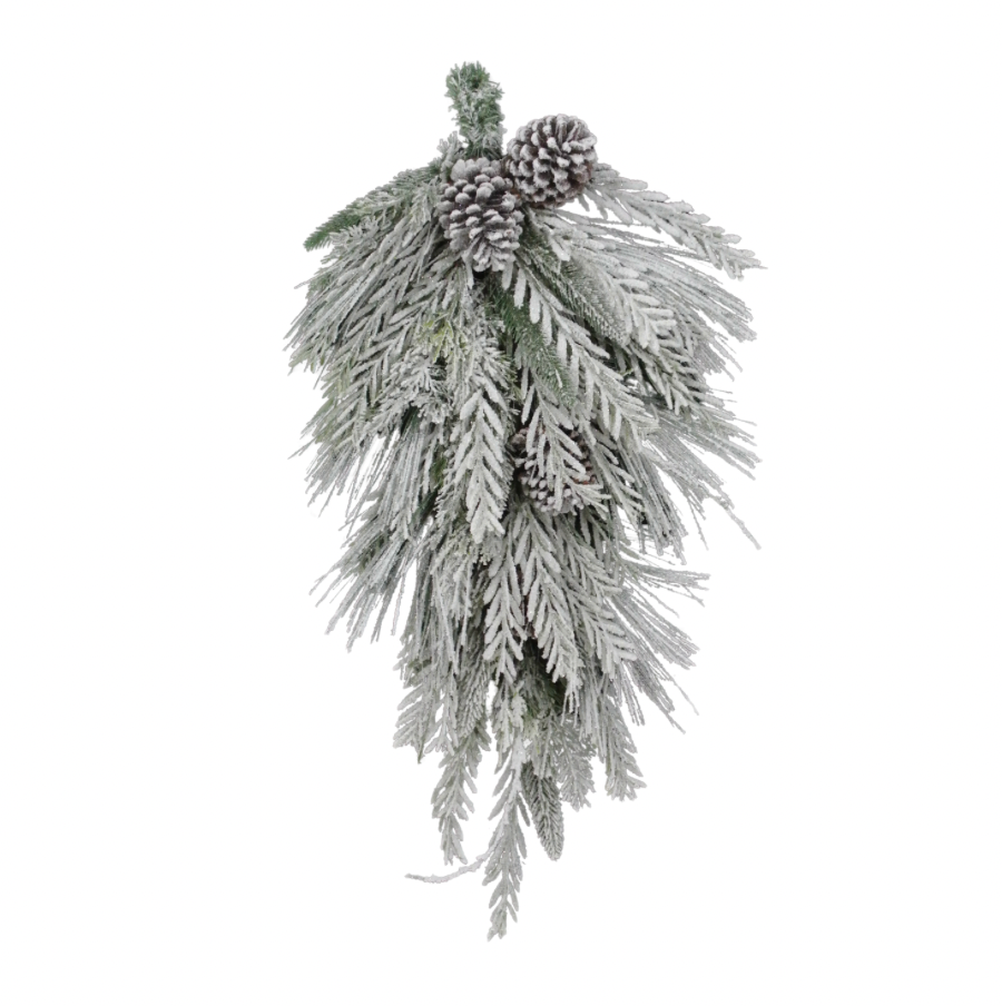 30" Mixed Pinecone Teardrop