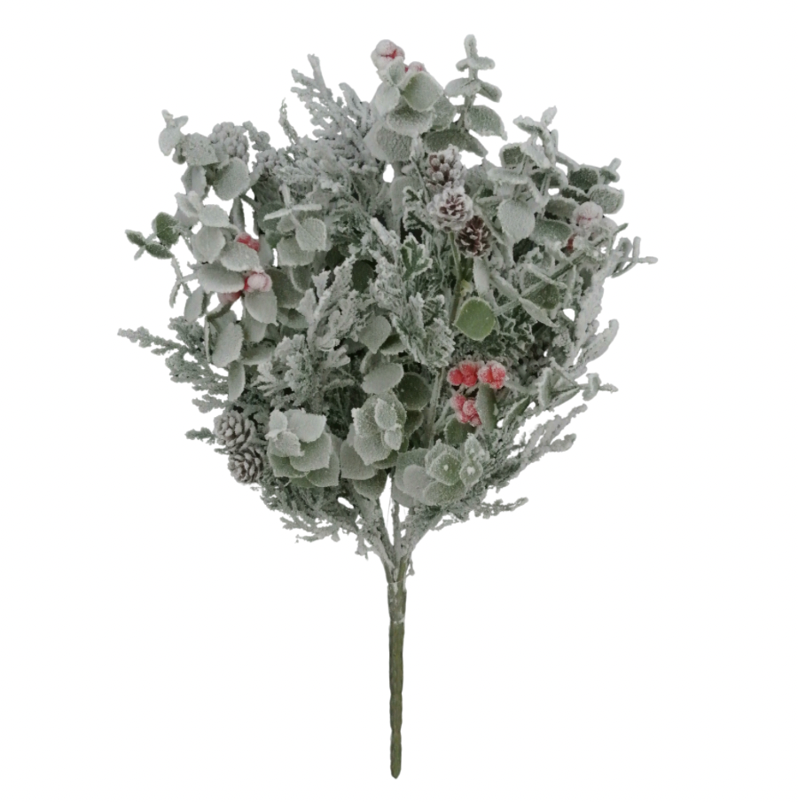 18.5" Snowed Eucalyptus