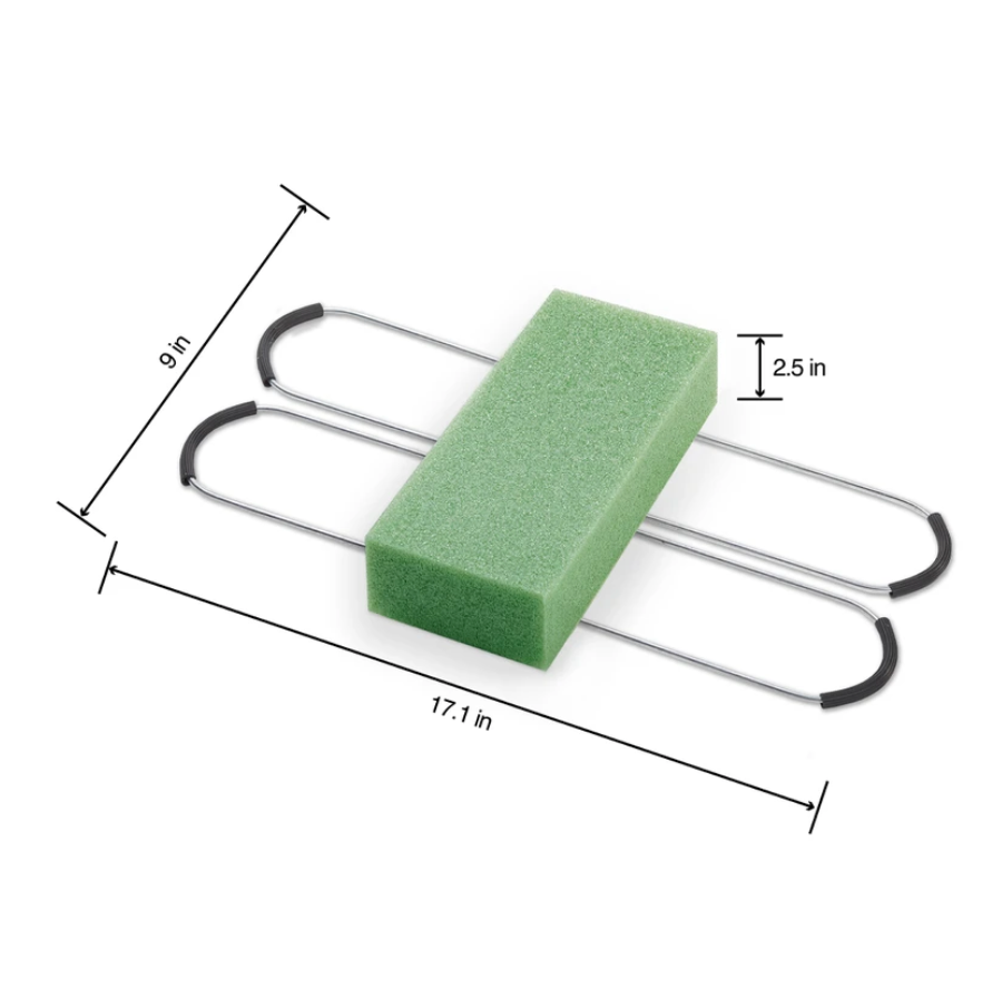 17.1" FloraCraft Tombstone Hugger With FloraFōM (Green)