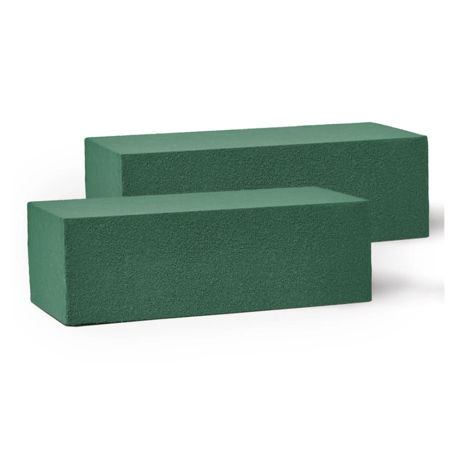 8.8" FloraCraft Artesia WetFōM Brick (Green) 2 Pack