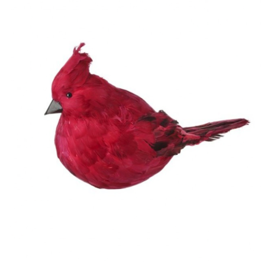 18" Red Feather Cardinal