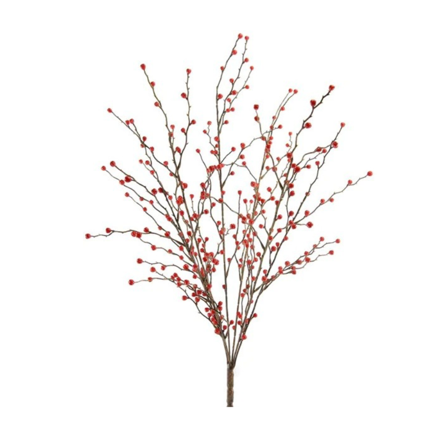 23"L Plastic Berry Bush