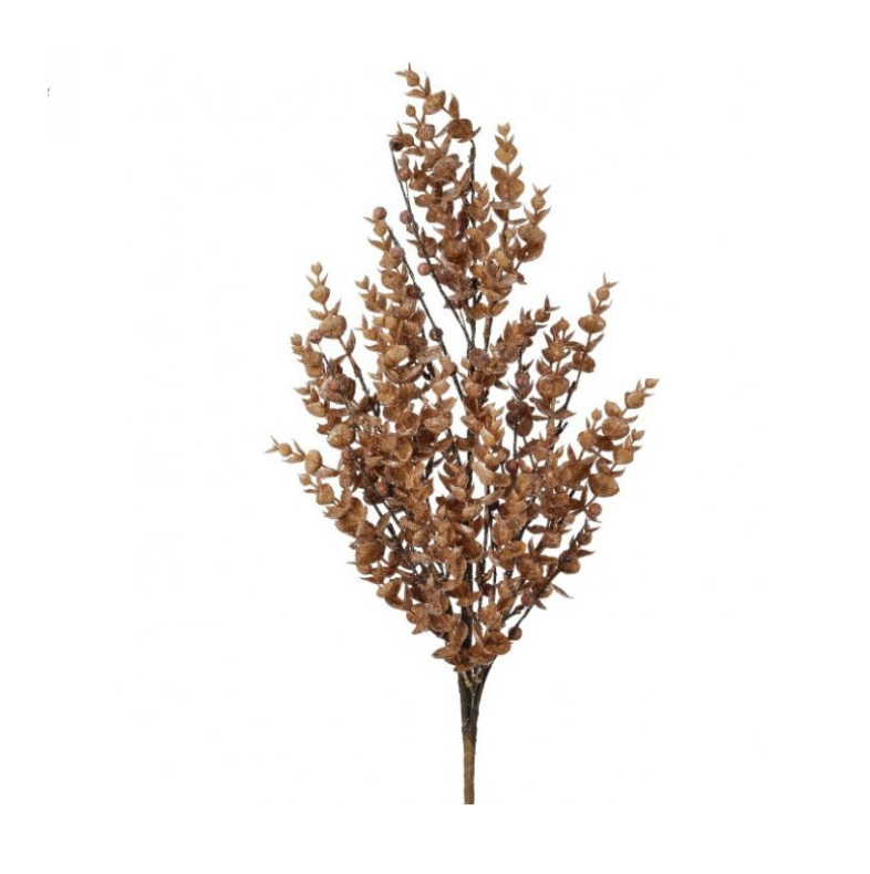 30" Iced Mini Eucalyptus Spray W/Berry
