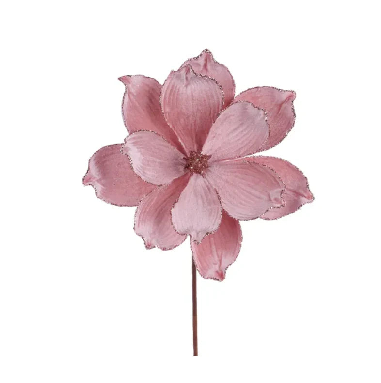 Pink Rose Gold Magnolia Wreath Kit