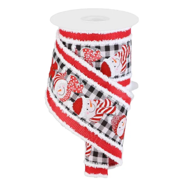 4" x 10yd 2-In-1 Snowman/Check/Drift