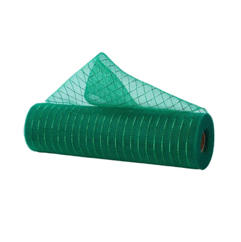 10.25" x 10yd Fine Weave Metallic Mesh (Emerald)